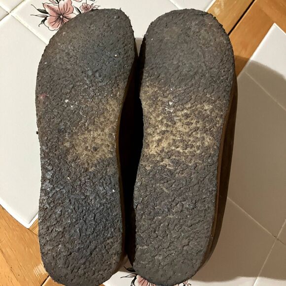 Clarks Leather Brown Wallabees Platform Size 7 - Picture 6 of 6